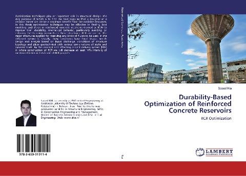 Durability-Based Optimization of Reinforced Concrete Reservoirs