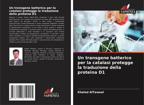 Un transgene batterico per la catalasi protegge la traduzione della proteina D1