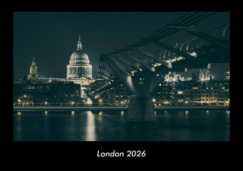 London 2026 Fotokalender DIN A3
