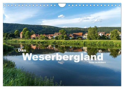 Das Weserbergland (Wandkalender 2026 DIN A4 quer), CALVENDO Monatskalender