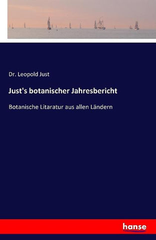 Just's botanischer Jahresbericht