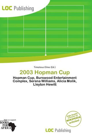 2003 Hopman Cup