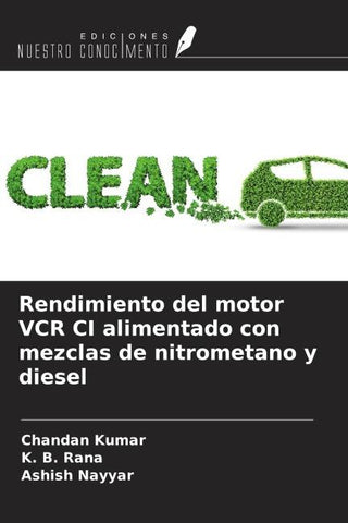 Rendimiento del motor VCR CI alimentado con mezclas de nitrometano y diesel