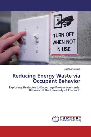 Reducing Energy Waste via Occupant Behavior