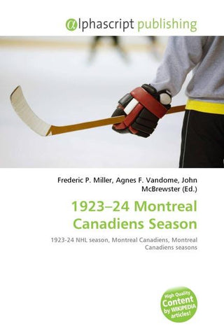 1923-24 Montreal Canadiens Season