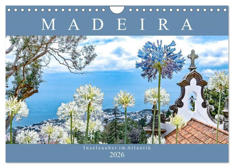 Madeira - Inselzauber im Atlantik (Wandkalender 2026 DIN A4 quer), CALVENDO Monatskalender