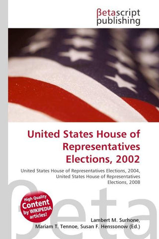 United States House of Representatives Elections, 2002