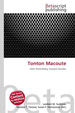 Tonton Macoute