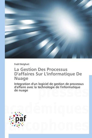 La Gestion Des Processus D'affaires Sur L'informatique De Nuage