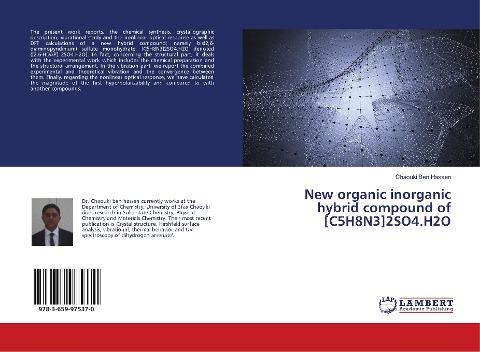 New organic inorganic hybrid compound of [C5H8N3]2SO4.H2O
