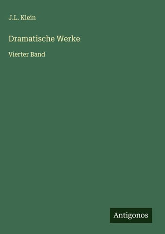 Dramatische Werke