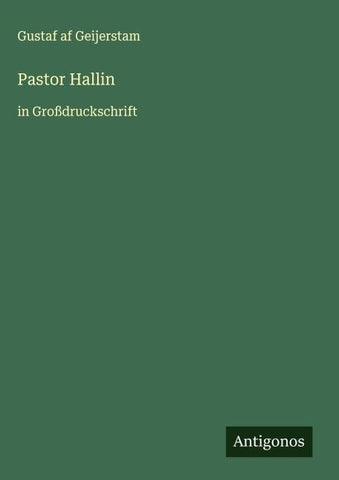 Pastor Hallin