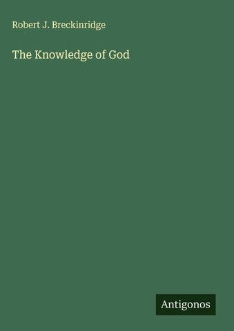 The Knowledge of God