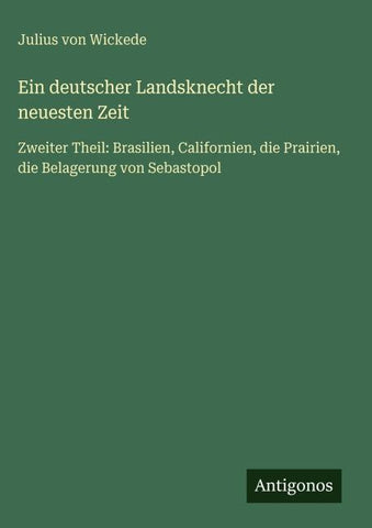 Ein deutscher Landsknecht der neuesten Zeit