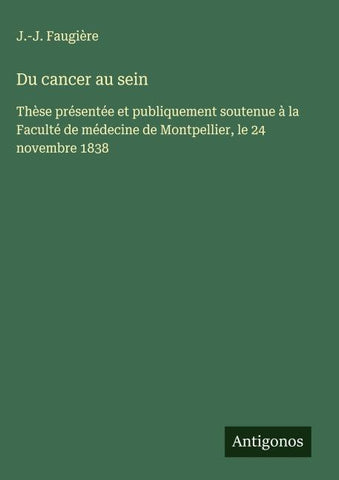 Du cancer au sein