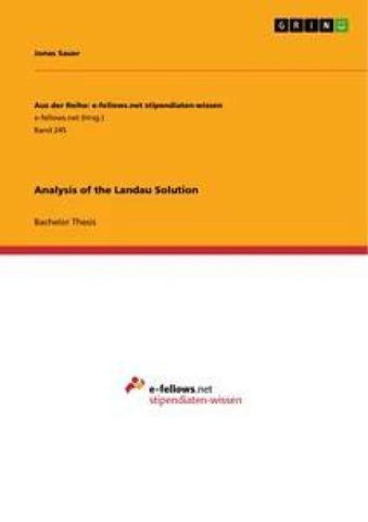 Analysis of the Landau Solution