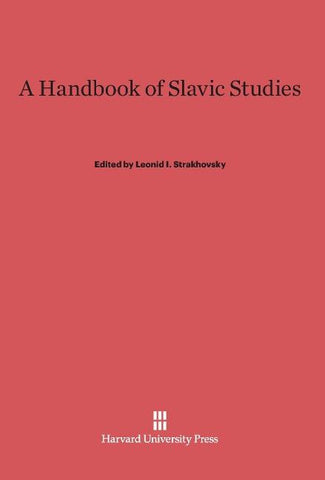 A Handbook of Slavic Studies