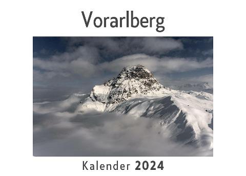 Vorarlberg (Wandkalender 2024, Kalender DIN A4 quer, Monatskalender im Querformat mit Kalendarium, Das perfekte Geschenk)