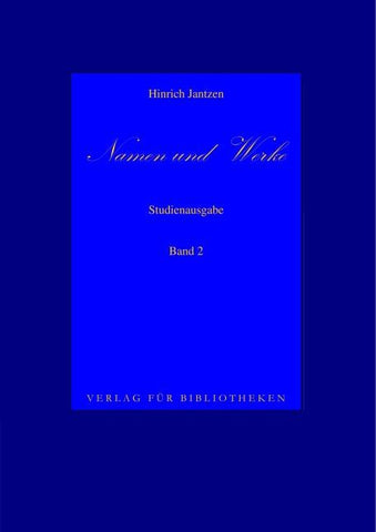 Namen und Werke 2