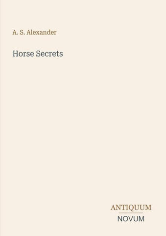 Horse Secrets
