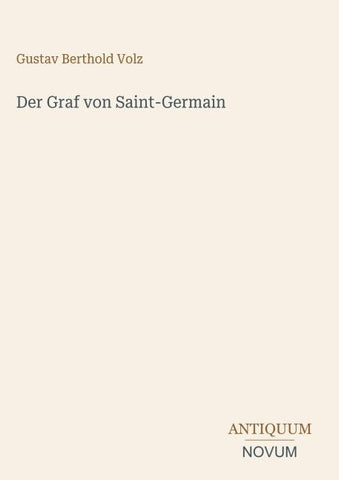 Der Graf von Saint-Germain