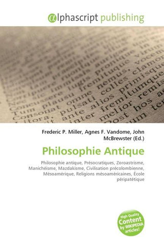 Philosophie Antique
