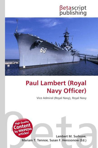 Paul Lambert (Royal Navy Officer)