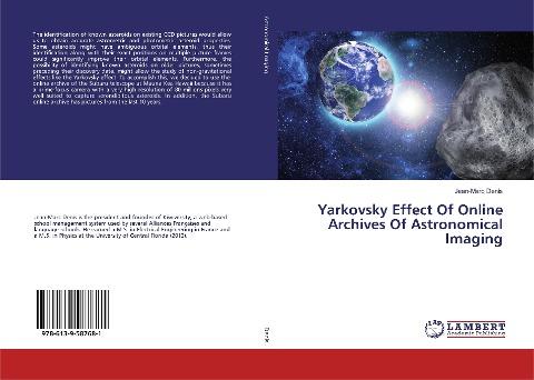 Yarkovsky Effect Of Online Archives Of Astronomical Imaging