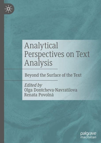 Analytical Perspectives on Text Analysis