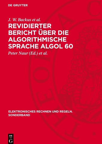 Revidierter Bericht über die Algorithmische Sprache Algol 60