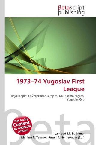 1973-74 Yugoslav First League
