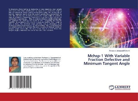 Mchsp-1 With Variable Fraction Defective and Minimum Tangent Angle