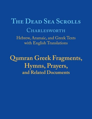 The Dead Sea Scrolls