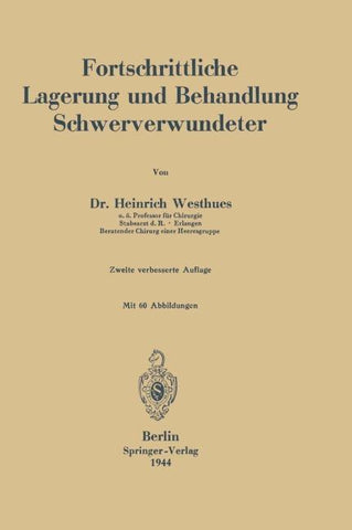 Fortschrittliche Lagerung und Behandlung Schwerverwundeter