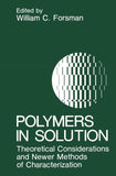 Polymers in Solution