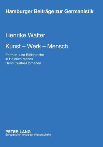 Kunst – Werk – Mensch