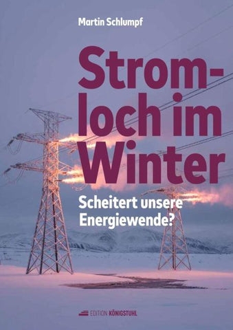 Stromloch im Winter