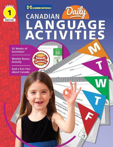 Canadian Grade 1 Daily Language Activities