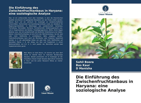 Die Einführung des Zwischenfruchtanbaus in Haryana: eine soziologische Analyse