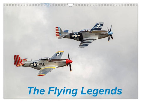 The Flying Legends (Wall Calendar 2026 DIN A3 landscape), CALVENDO 12 Month Wall Calendar