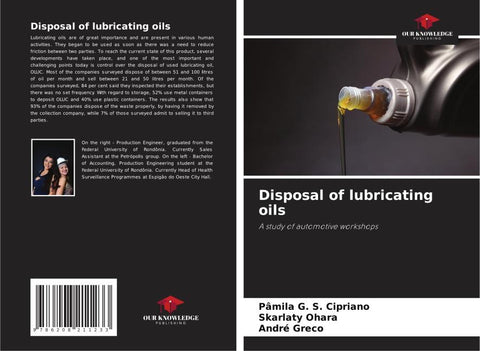 Disposal of lubricating oils