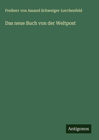 Das neue Buch von der Weltpost