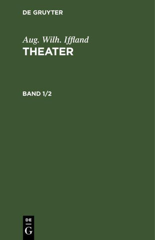 Theater. Band 1/2