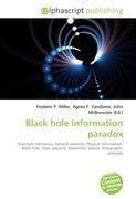 Black hole information paradox