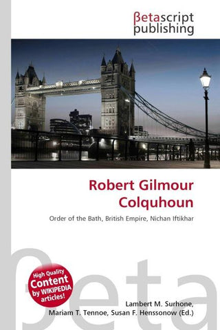 Robert Gilmour Colquhoun