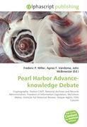 Pearl Harbor Advance-knowledge Debate