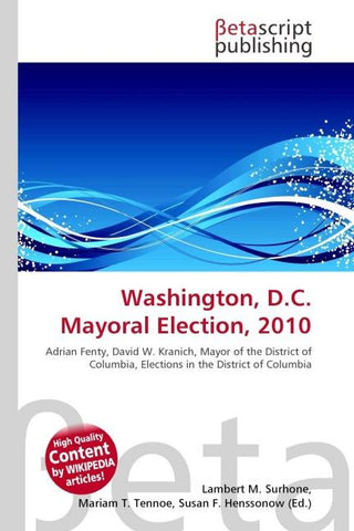 Washington, D.C. Mayoral Election, 2010