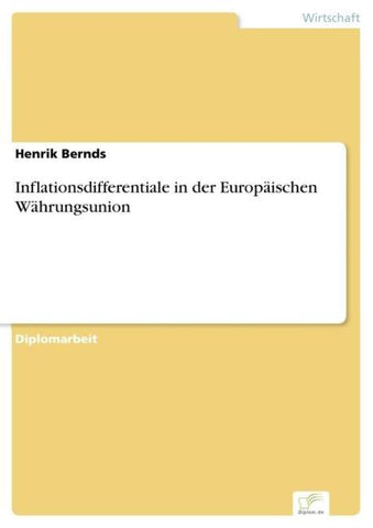 Inflationsdifferentiale in der Europäischen Währungsunion