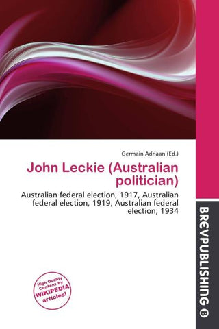 John Leckie (Australian politician)