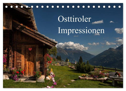 Osttiroler Impressionen (Tischkalender 2026 DIN A5 quer), CALVENDO Monatskalender